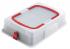 Dr.Oetker rectangular spring form with enamebasl e and carry lid 38 x 25 cm